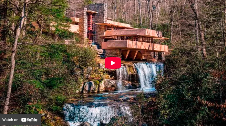An (Official) Introduction to Fallingwater, Frank Lloyd Wright's Masterwork Built Above a Waterfall.mp4